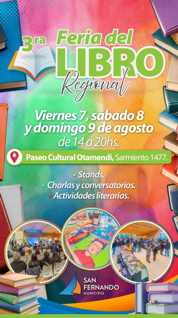 Nos vemos en la 3ª Feria del Libro Regional 3ra Feria regional del libro